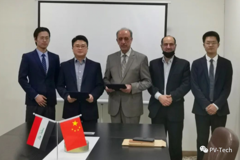 中國能建與伊拉克、越南簽署355MW光伏項目
