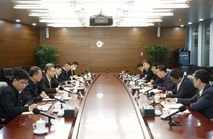 錢智民拜會中國海油董事長、黨組書記汪東進(jìn)