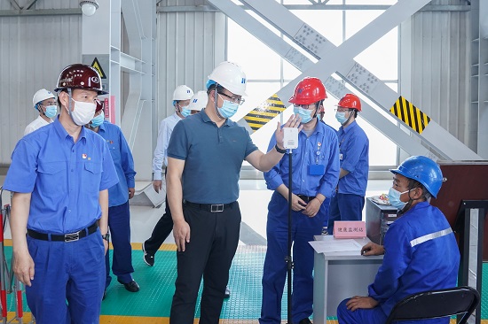 鄧建玲到北京熱電廠(chǎng)調(diào)研防疫保供工作