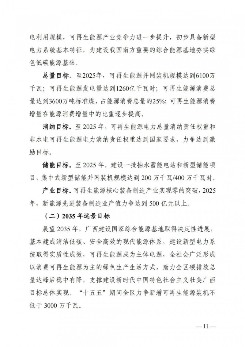 廣西“十四五”規(guī)劃：大力發(fā)展光伏發(fā)電，到2025年新增光伏裝機15GW！