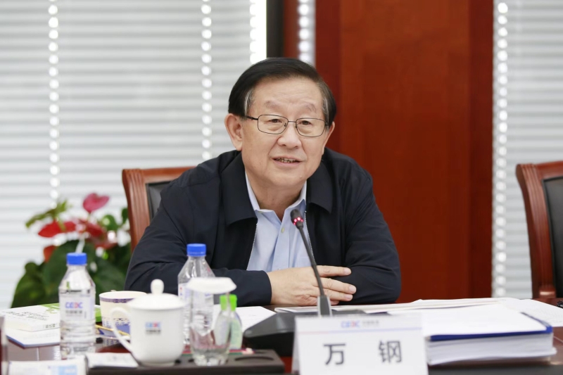 全國政協(xié)副主席、中國科協(xié)主席萬鋼帶隊到中國能建調(diào)研
