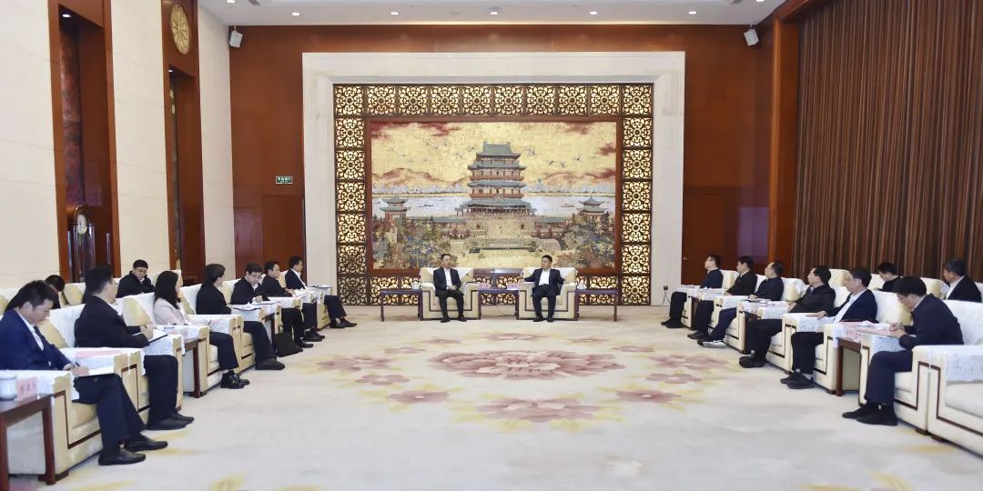 大唐集團(tuán)有限公司黨組書記、董事長鄒磊拜會江西省省長葉建春