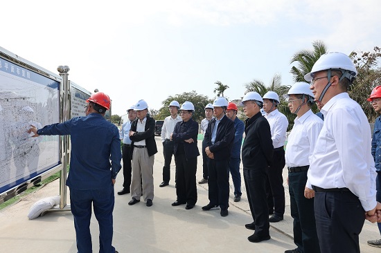 華能集團外部董事到海南分公司及昌江、石島灣核電基地調(diào)研