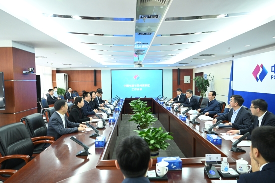 中國電建黨委書記、董事長丁焰章會見蘇州高新區(qū)黨工委書記毛偉