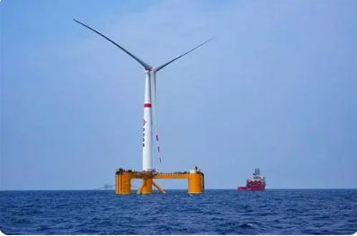 青島制造！我國首座深遠(yuǎn)海浮式風(fēng)電平臺“海油觀瀾號”完成海上安裝