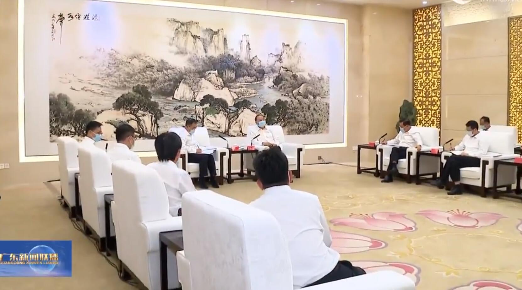 大唐集團(tuán)黨組書記、董事長鄒磊拜會廣東省委書記黃坤明、省長王偉中