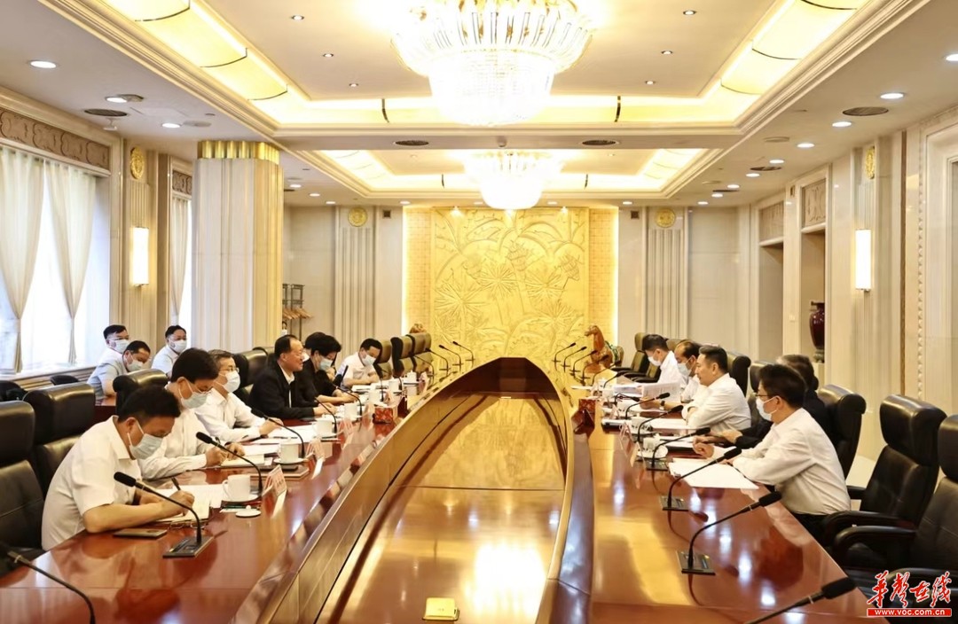湖南省政府在京與交通運輸部、國家能源局、中國中車舉行工作會談