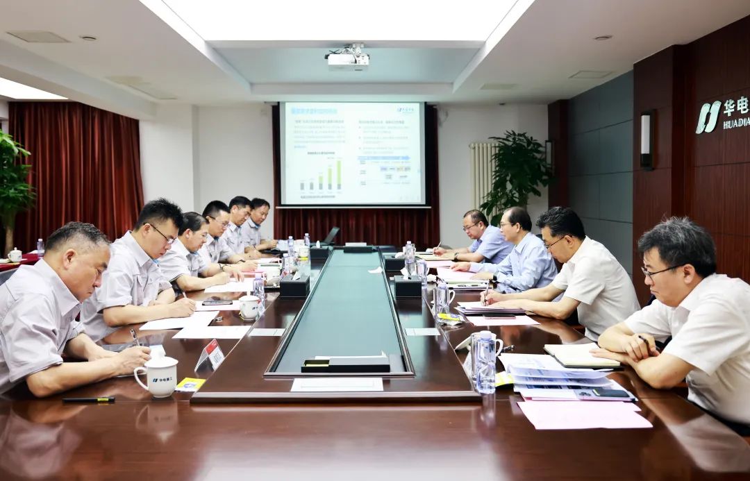 中國華電黨組書記、董事長江毅赴天津區(qū)域開展領(lǐng)題調(diào)研