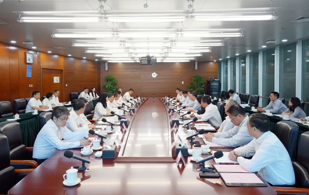 中國能建黨委書記、董事長宋海良與中國海油黨組書記、董事長汪東進(jìn)會談