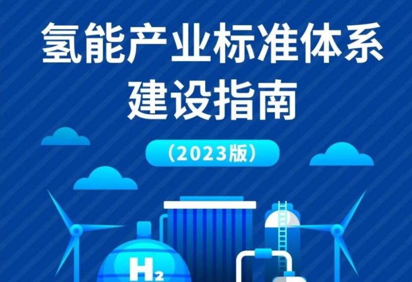 國家標準委等六部門聯(lián)合印發(fā)《氫能產業(yè)標準體系建設指南(2023版)》