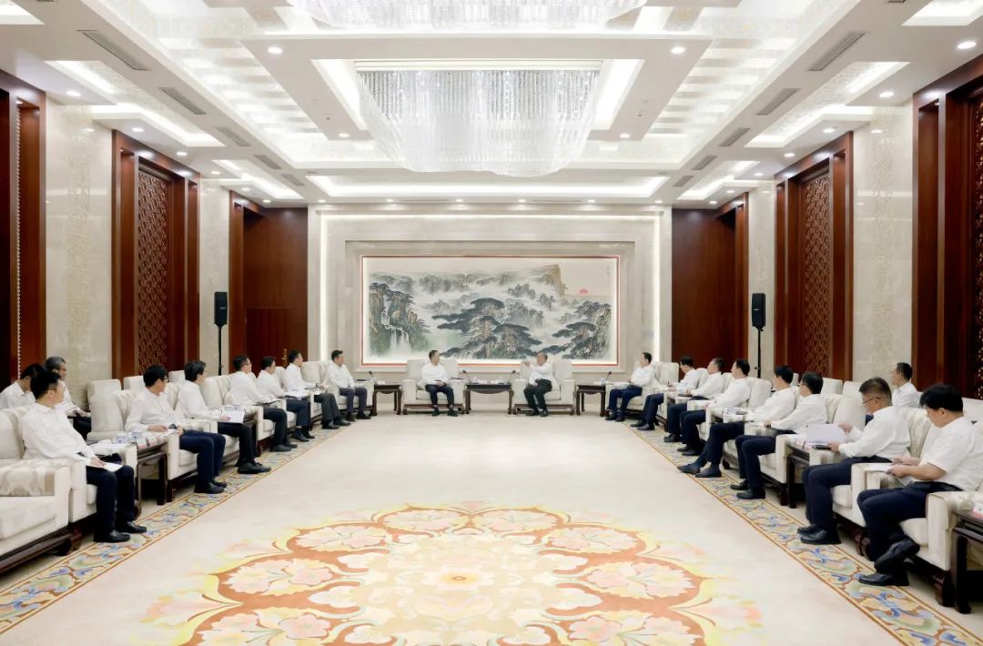 大唐集團(tuán)鄒磊、劉明勝拜會山東省委書記林武、省長周乃翔