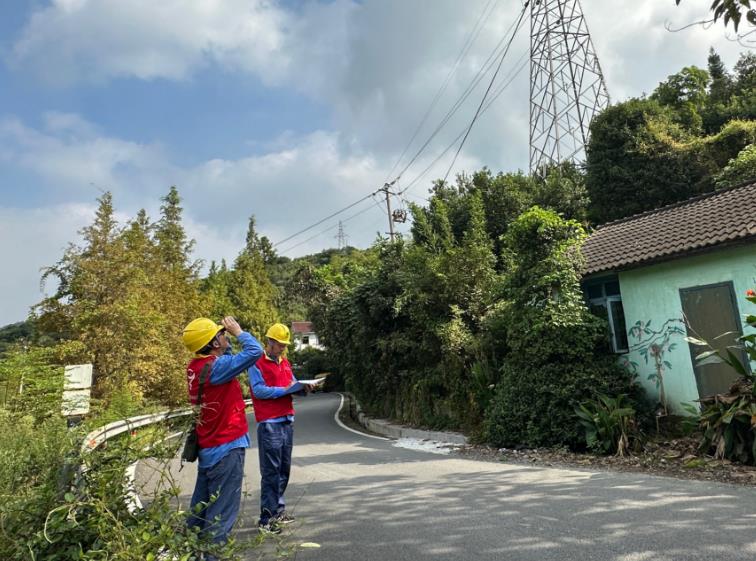 宏宇公司線路特巡保安全 護航國慶“滿格電”