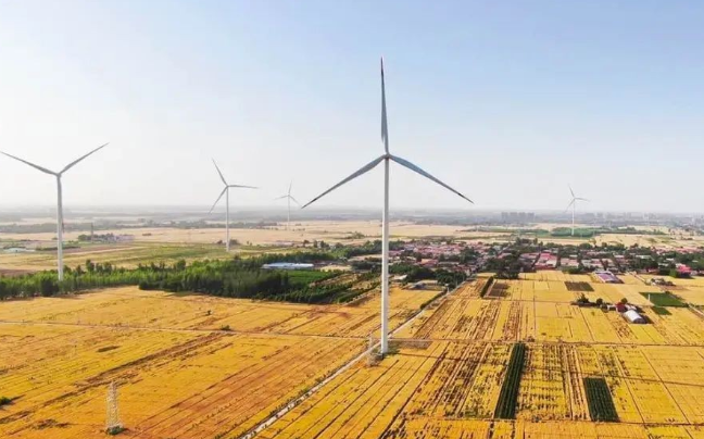 寰泰能源又一風電項目落地河北柏鄉(xiāng)，總容量60MW