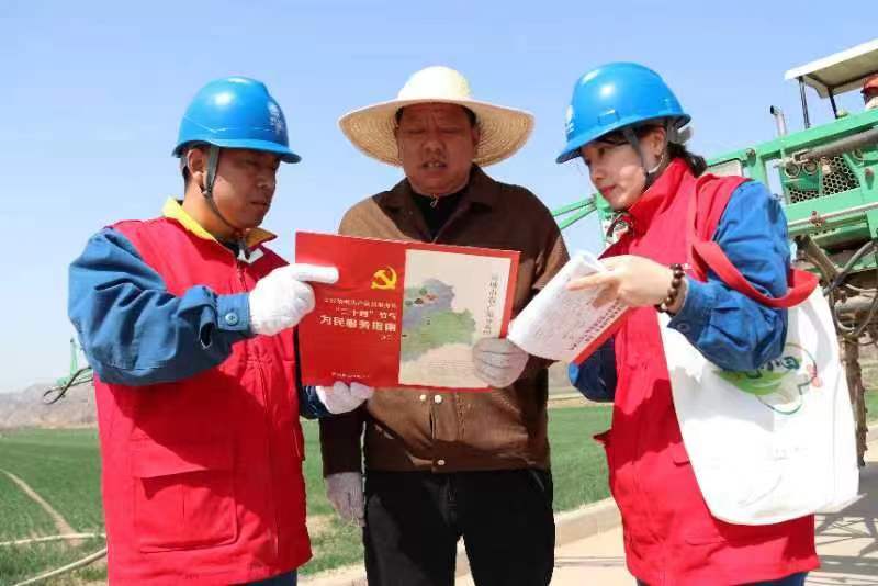 國網運城供電公司：春分百花鬧，電足麥香濃