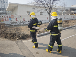 華潤電力盤錦公司發(fā)電黨支部、綜合黨支部聯(lián)合開展消防應(yīng)急演練