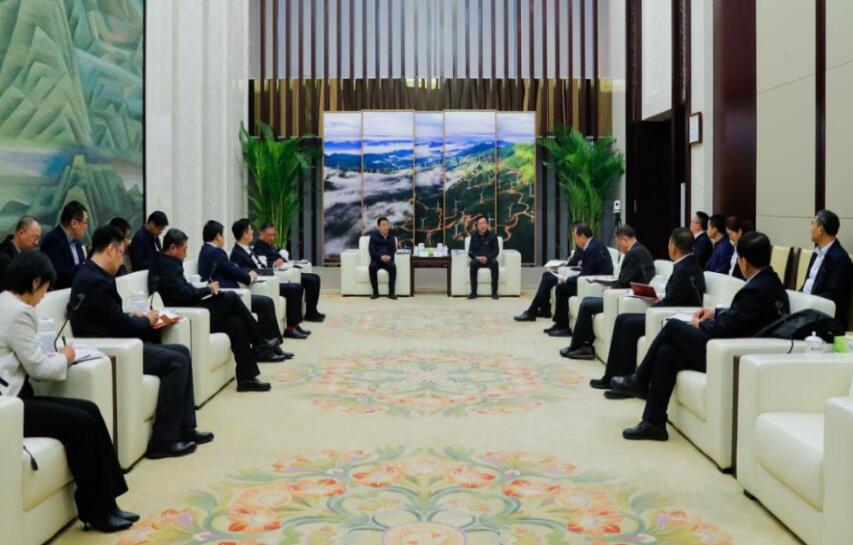 國家電投黨組書記、董事長劉明勝會見遼寧省委常委、沈陽市委書記王新偉