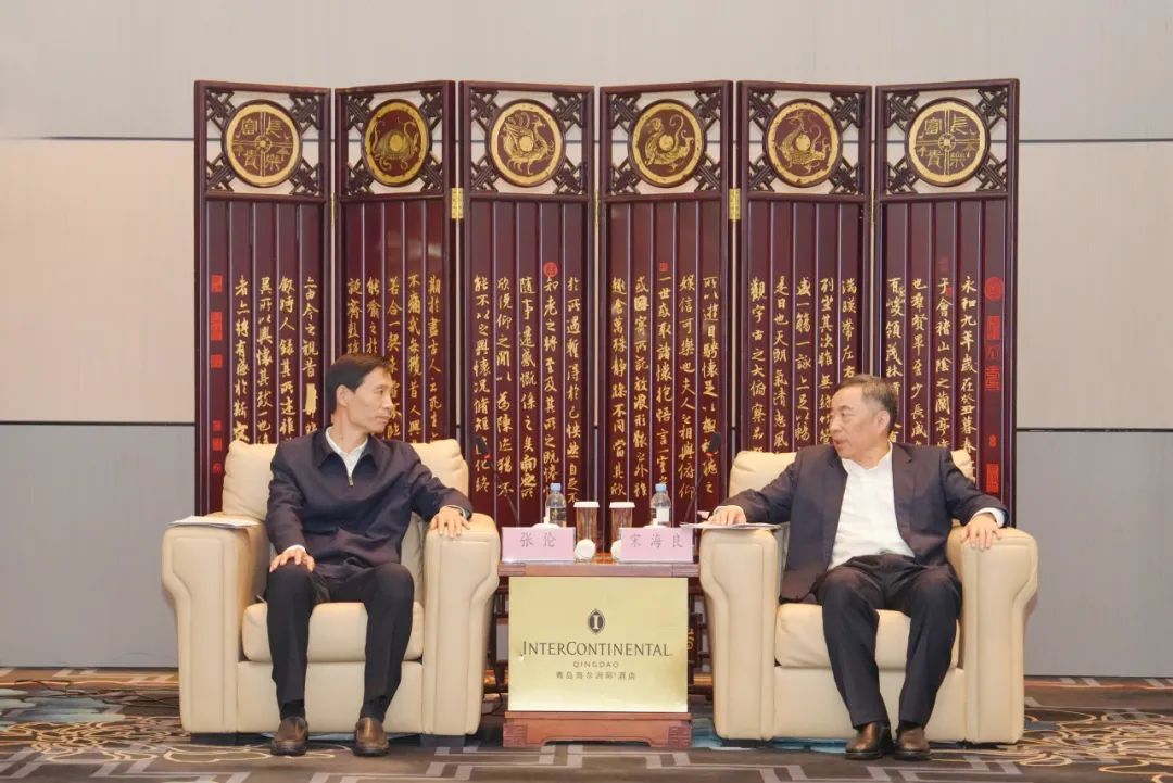 中國(guó)能建黨委書記、董事長(zhǎng)宋海良與菏澤市委書