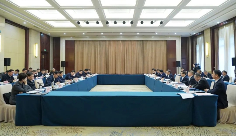 中國(guó)能建黨委書記、董事長(zhǎng)宋海良與臨沂市委書